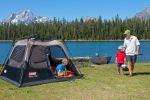Coleman Camping Tent with Instant Setup, 4/6/8/10 Person Weatherproof Tent with WeatherTec Technology, Double-Thick Fabric, and